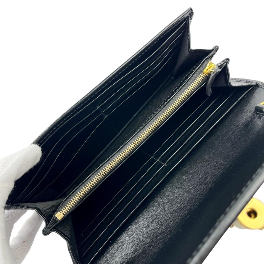 グッチ ■未使用■ ジャッキー 1961 チェーン ウォレット 長財布 レザー ブラック ゴールド 652681 箱 【739002】8 |  | 05