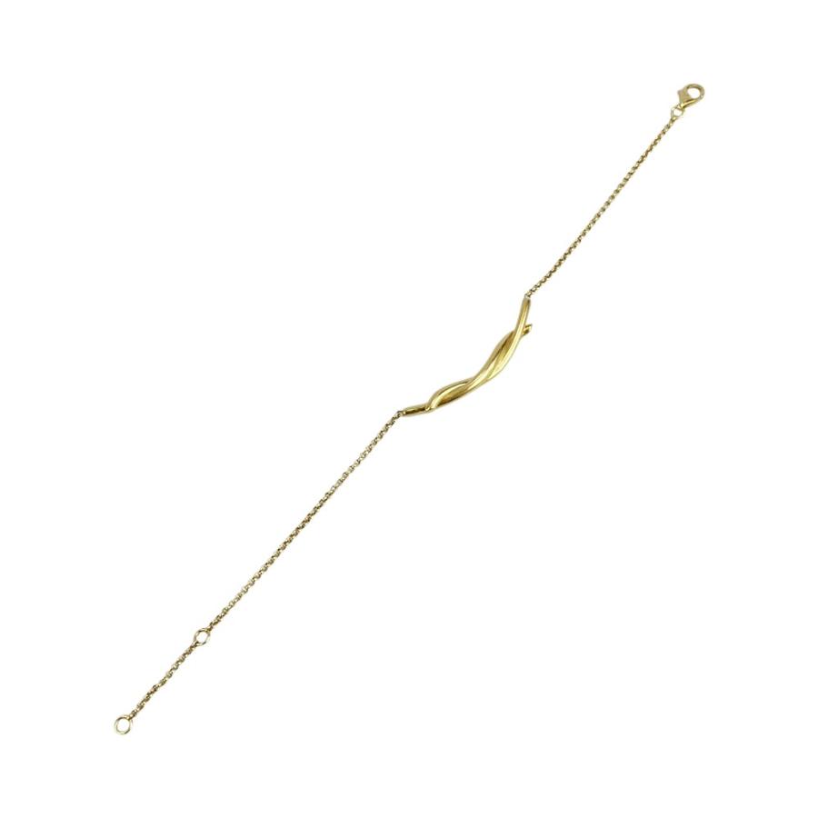 カルティエ ■美品■ アントルラセ ブレスレット アクセサリー K18 YG750 イエローゴールド 5.9g【740732】13 |  | 09