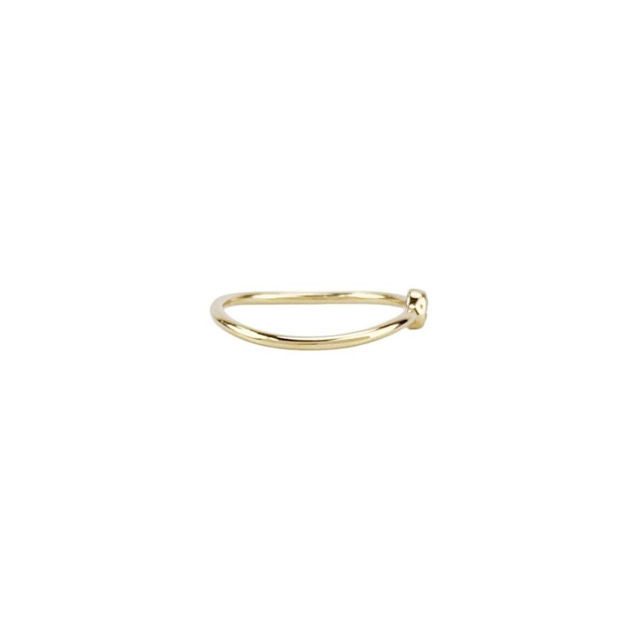 ティファニー ■新同■ ウェーブ シングルロウ ダイヤモンド リング 指輪 アクセサリー K18 PG750 ピンクゴールド 0.8g #5.5【740763】13 |  | 02