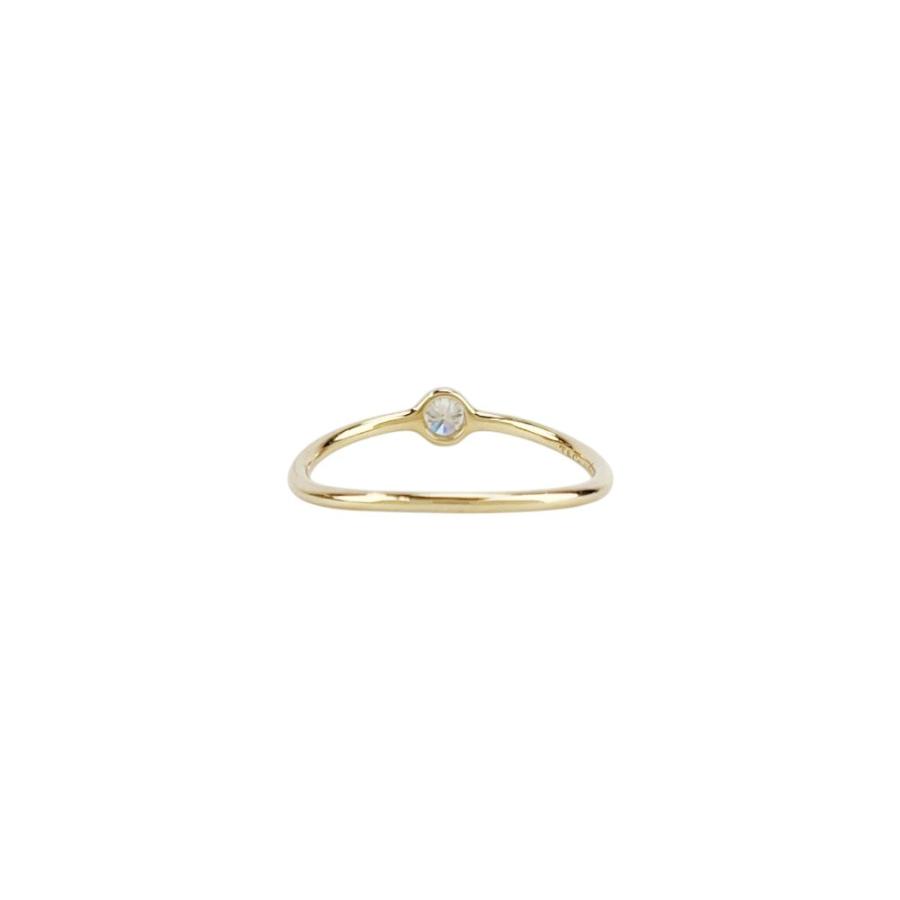 ティファニー ■新同■ ウェーブ シングルロウ ダイヤモンド リング 指輪 アクセサリー K18 PG750 ピンクゴールド 0.8g #5.5【740763】13 |  | 03