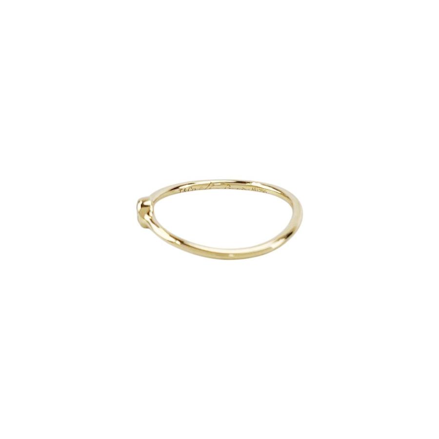 ティファニー ■新同■ ウェーブ シングルロウ ダイヤモンド リング 指輪 アクセサリー K18 PG750 ピンクゴールド 0.8g #5.5【740763】13 |  | 05