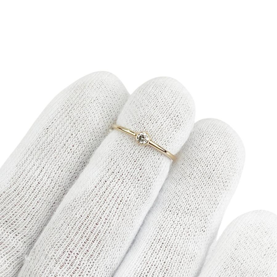 ティファニー ■新同■ ウェーブ シングルロウ ダイヤモンド リング 指輪 アクセサリー K18 PG750 ピンクゴールド 0.8g #5.5【740763】13 |  | 09