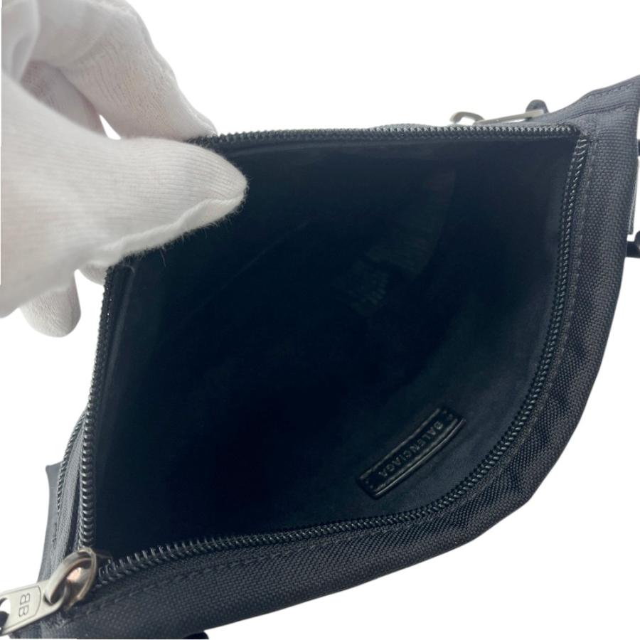 バレンシアガ ■中古■ エクスプローラー ショルダー フラット ポーチ ナイロン ブラック 【740954】8 |  | 07