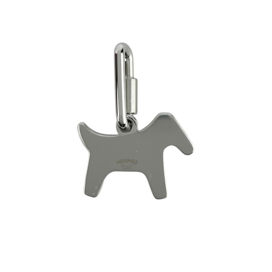 エルメス ■未使用■ オードッグ 犬用 メダル チャーム ペット アクセサリー SS シルバー ブルーサテュレ 箱【741838】5 |  | 01