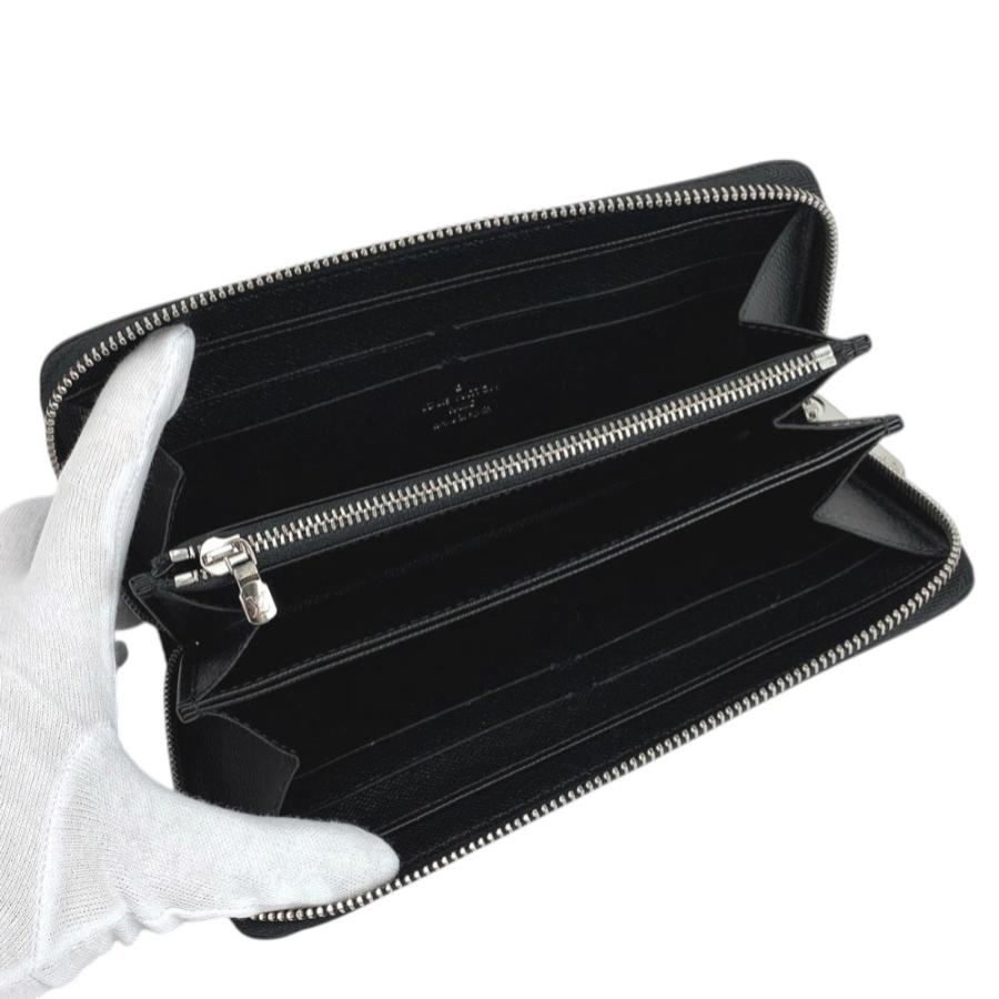□美品□ ルイヴィトン ジッピーウォレット 長財布 エピ 黒 M68755