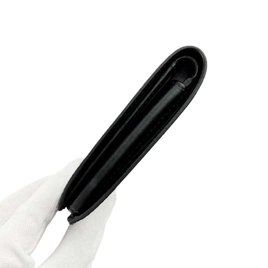 スマイソン ■新品■ 二つ折り 財布 ウォレット レザー ブラック 箱【743818】13 |  | 03