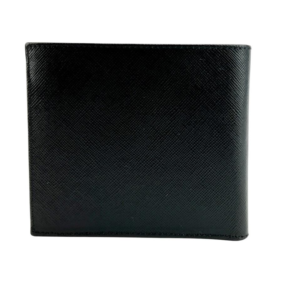プラダ ■美品■ 二つ折り 財布 ウォレット サフィアーノ ブラック 【744471】11 |  | 01