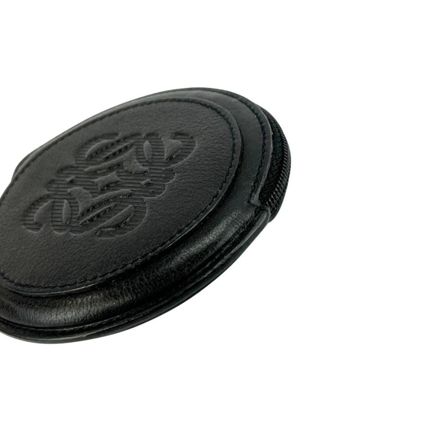 ロエベ ■美品■ アナグラム コインケース 小銭入れ 財布 ウォレット レザー ブラック 【744488】11 |  | 02