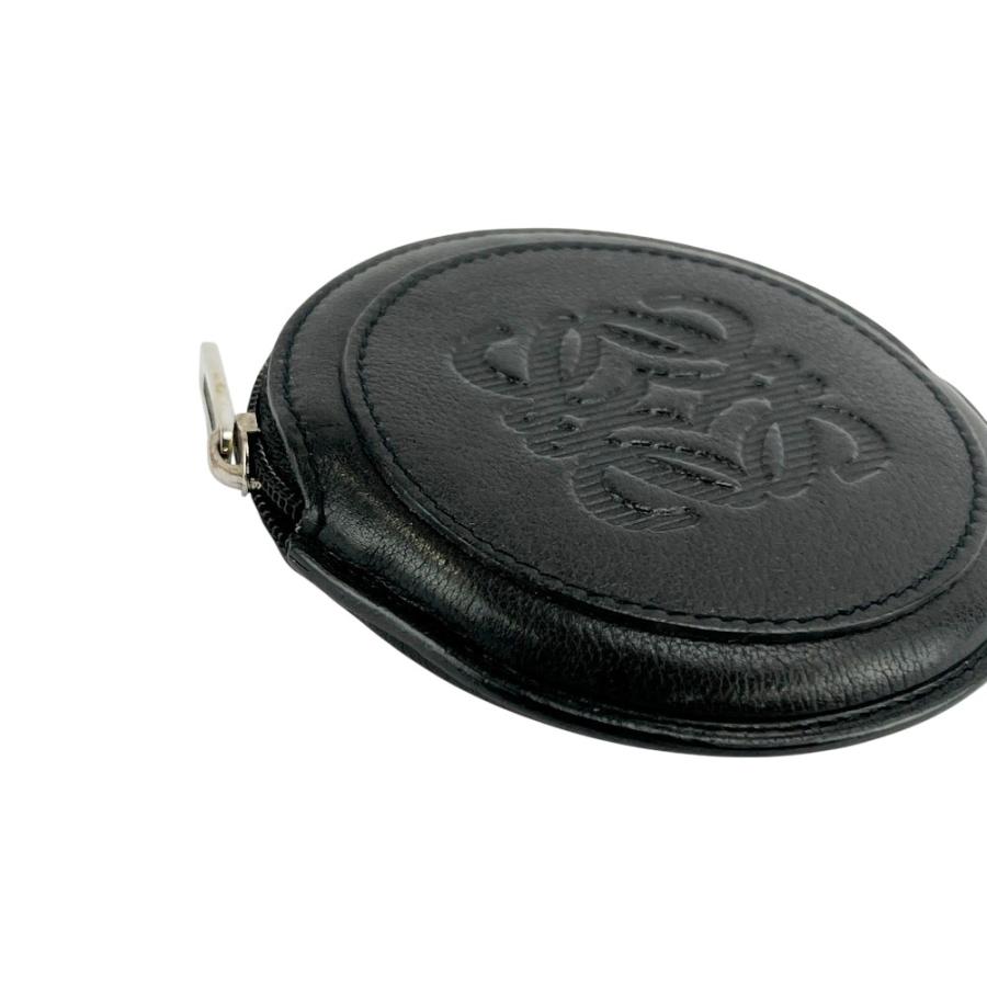 ロエベ ■美品■ アナグラム コインケース 小銭入れ 財布 ウォレット レザー ブラック 【744488】11 |  | 03