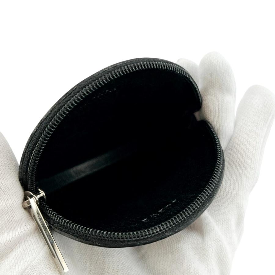 ロエベ ■美品■ アナグラム コインケース 小銭入れ 財布 ウォレット レザー ブラック 【744488】11 |  | 06