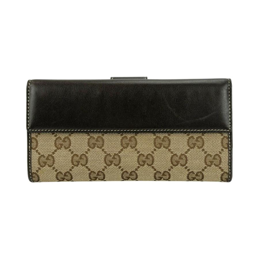 グッチ ■中古■ 二つ折り 長財布 ウォレット ハート GGキャンバス ブラウン 203550 【744648】11 |  | 01