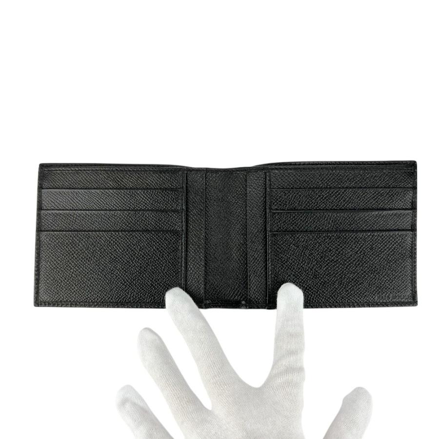 ブルガリ ■新同■ 二つ折り 財布 ウォレット 札入れ レザー ブラック 【744655】11 |  | 06