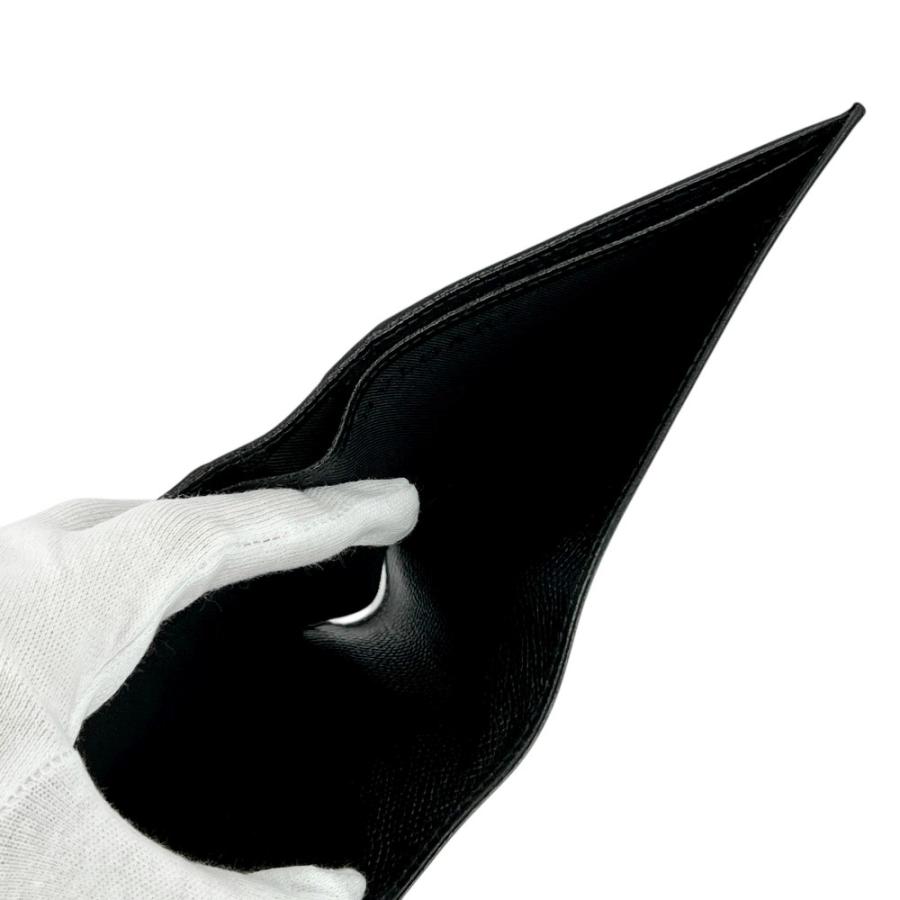 ブルガリ ■新同■ 二つ折り 財布 ウォレット 札入れ レザー ブラック 【744655】11 |  | 07