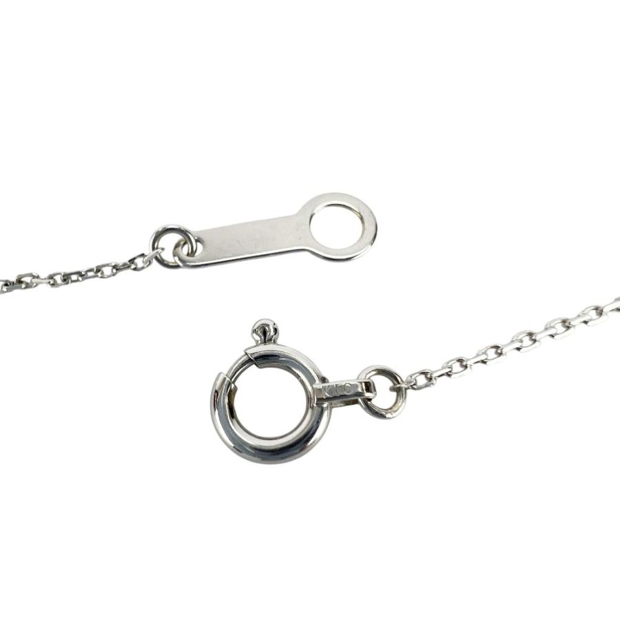 ヨンドシー ■美品■ ネックレス 一粒ダイヤ アクセサリー K10 1PD WG 約1g 箱 【745089】11 |  | 06