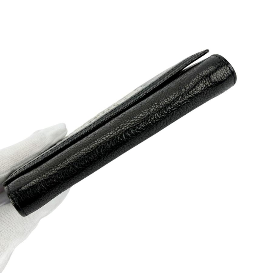 ロエベ ■美品■ アナグラム 二つ折り 財布 ウォレット スタッズ レザー ブラック 【745164】11 |  | 04