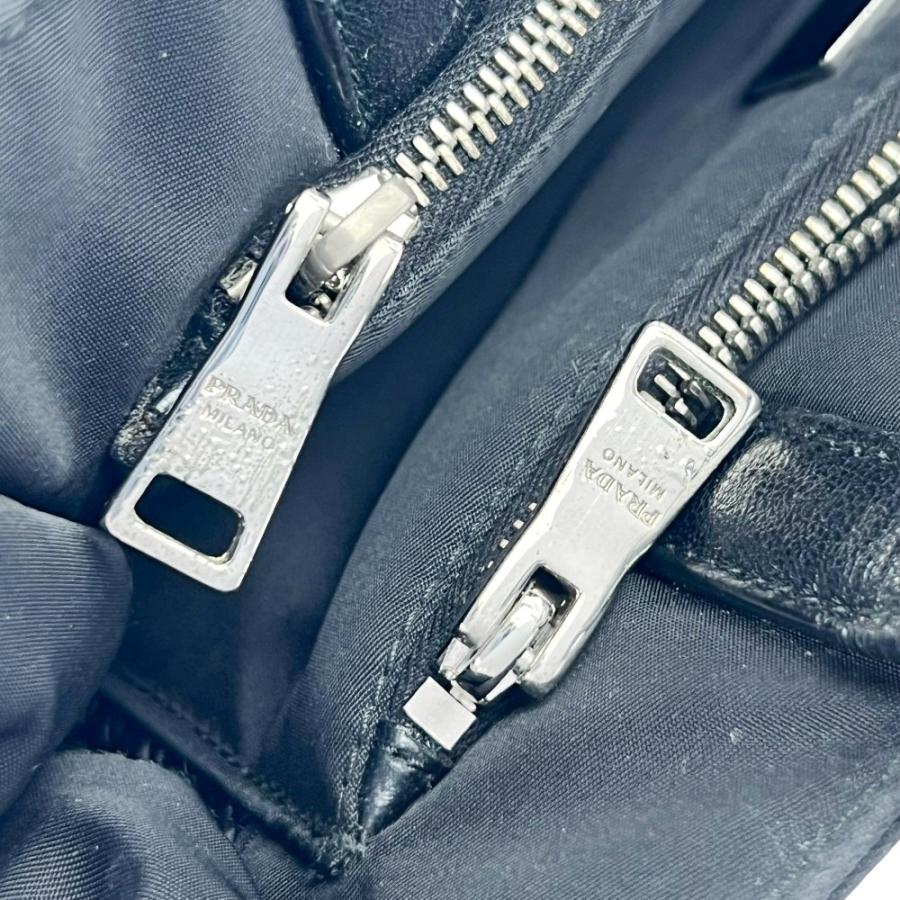 プラダ ■中古■ 2WAY ショルダー トート バッグ カバン ナイロン テスート ナッパレザー ブラック NERO 1BG426 【745393】5 |  | 06
