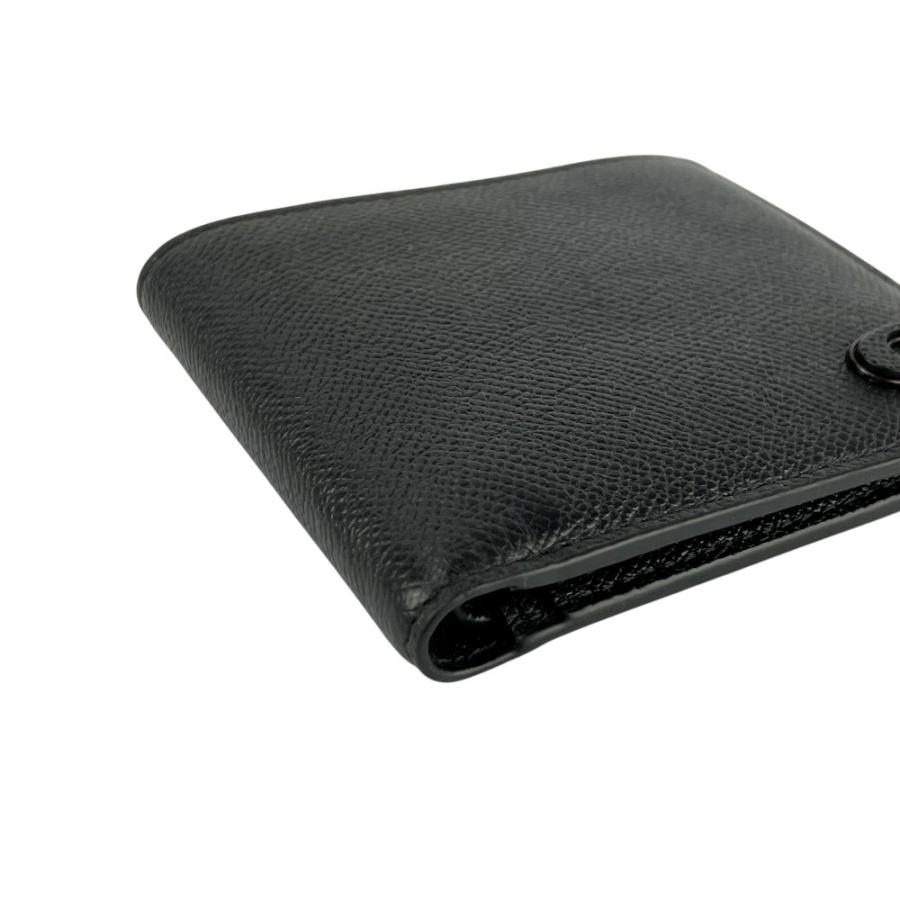 コーチ ■美品■ 二つ折り 財布 コンパクト ウォレット レザー ブラック 【747687】11 |  | 03