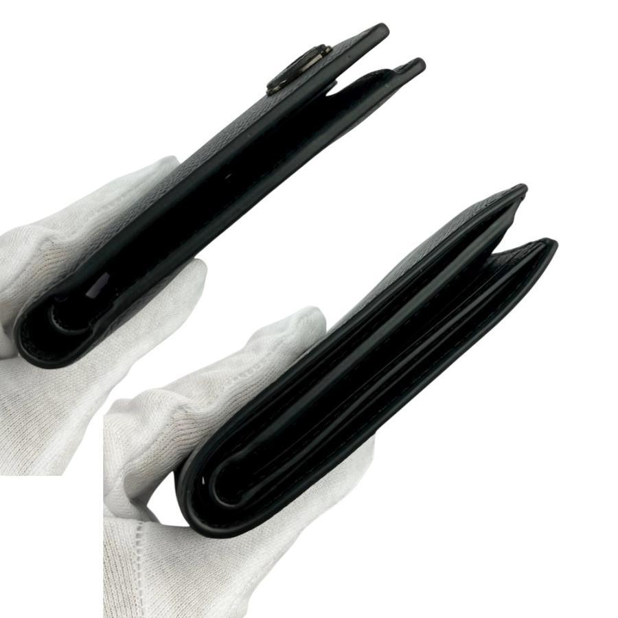 コーチ ■美品■ 二つ折り 財布 コンパクト ウォレット レザー ブラック 【747687】11 |  | 04