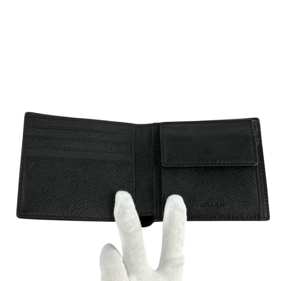 コーチ ■美品■ 二つ折り 財布 コンパクト ウォレット レザー ブラック 【747687】11 |  | 05