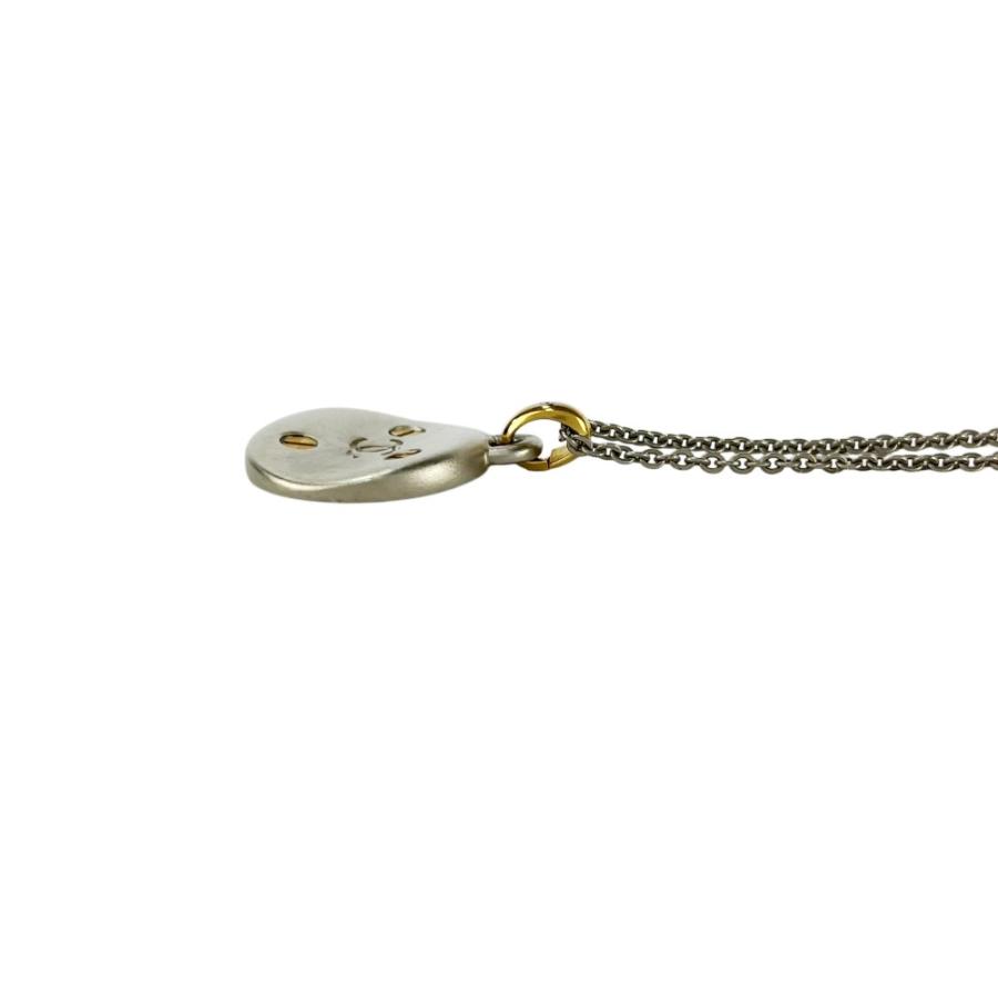 シャネル ■美品■ ココマーク ラウンド メダリオン ネックレス アクセサリー コンビ SS GP シルバー ゴールド 98P 【748400】11 |  | 02