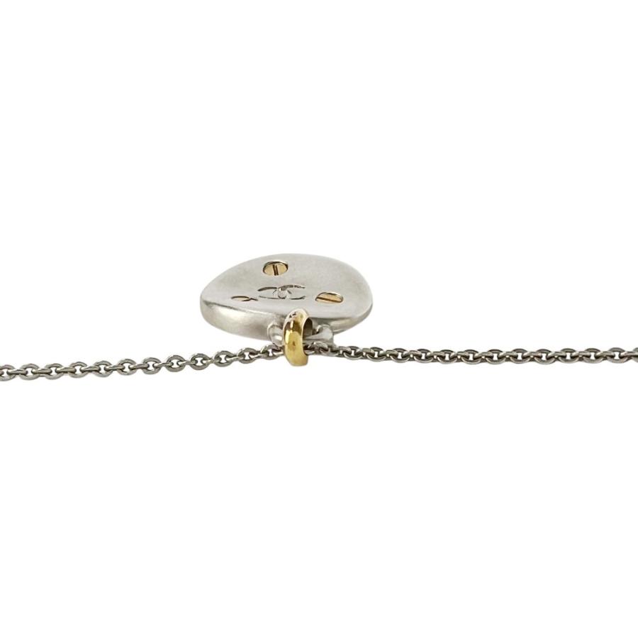 シャネル ■美品■ ココマーク ラウンド メダリオン ネックレス アクセサリー コンビ SS GP シルバー ゴールド 98P 【748400】11 |  | 05