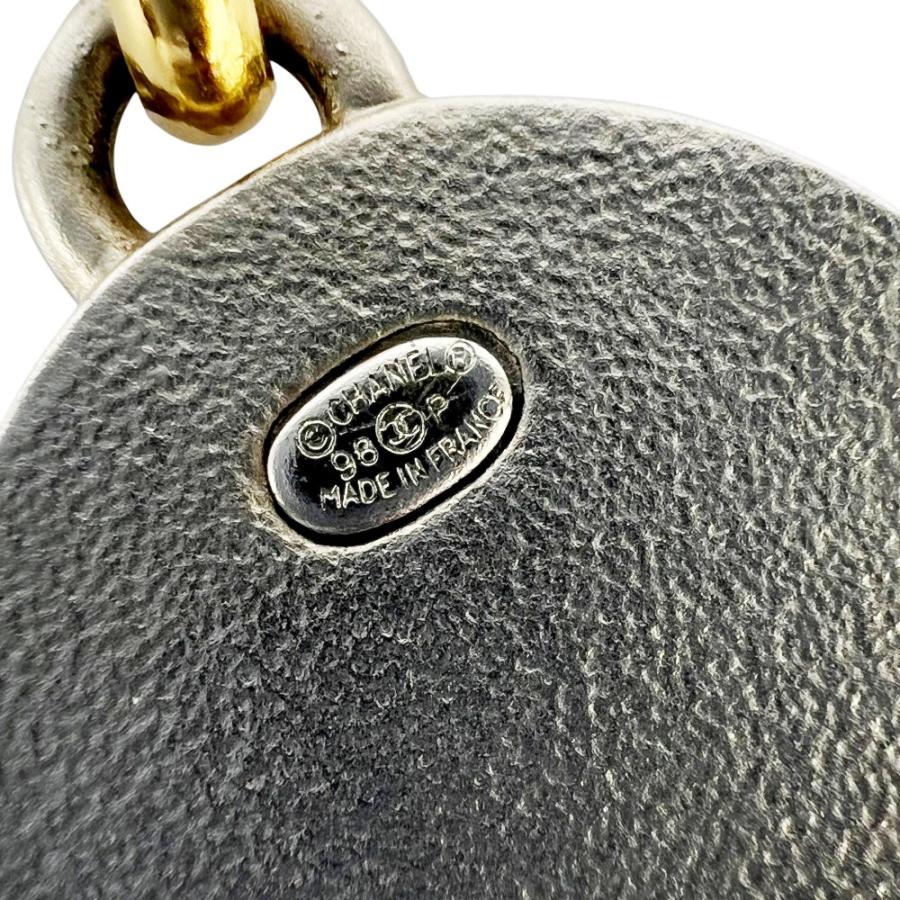 シャネル ■美品■ ココマーク ラウンド メダリオン ネックレス アクセサリー コンビ SS GP シルバー ゴールド 98P 【748400】11 |  | 07