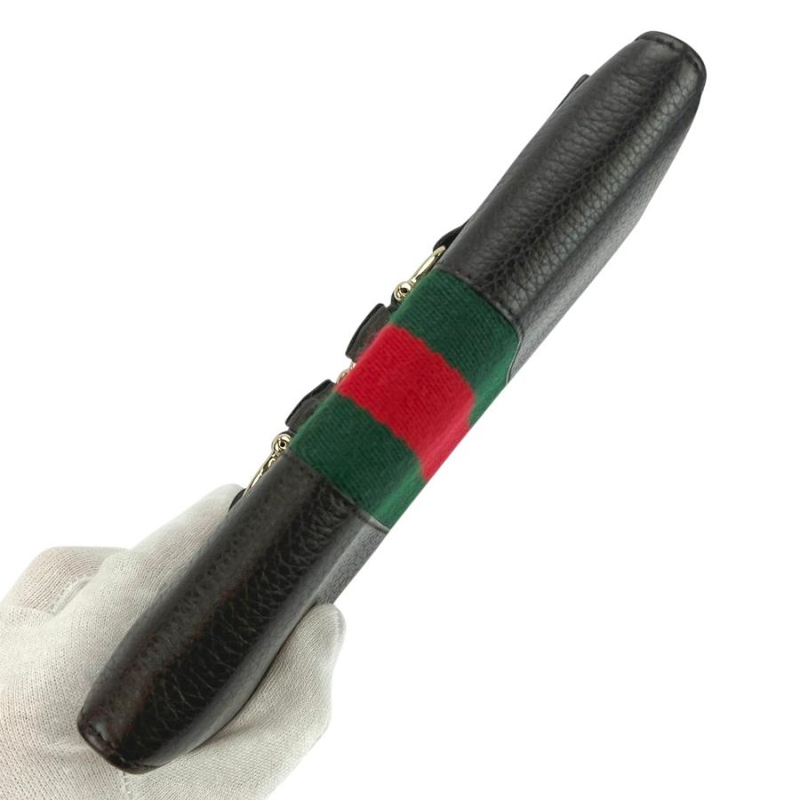 グッチ ■美品■ ホースビット 長財布 シェリー レザー ブラウン 245752 箱 【748981】1 |  | 05