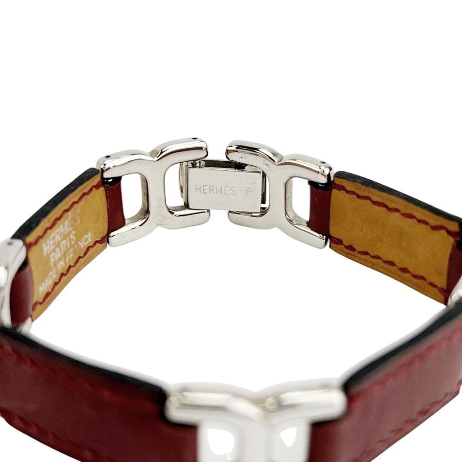エルメス ■中古■ H モチーフ ブレスレット アクセサリー SS ルージュアッシュ シルバー □B刻【755064】13 |  | 06