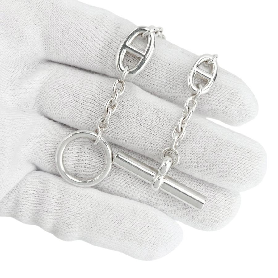 エルメス ■美品■ シェーヌダンクル ファランドール ブレスレット アクセサリー SV925 シルバー【755927】13 |  | 04