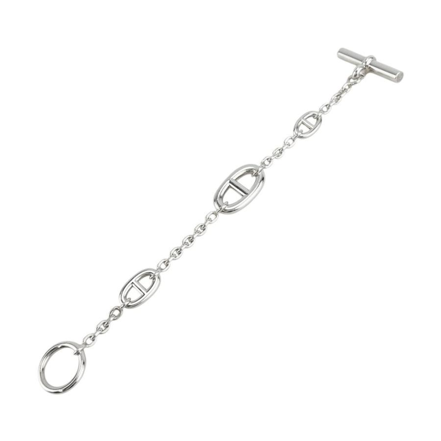 エルメス ■美品■ シェーヌダンクル ファランドール ブレスレット アクセサリー SV925 シルバー【755927】13 |  | 09