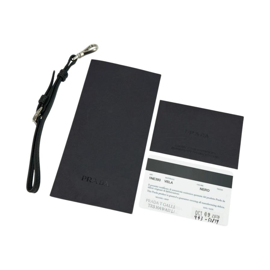 プラダ ■美品■ ポーチ 小物入れ コスメ メイク ナイロン ブラック NERO 1NE393 【756054】5 |  | 09