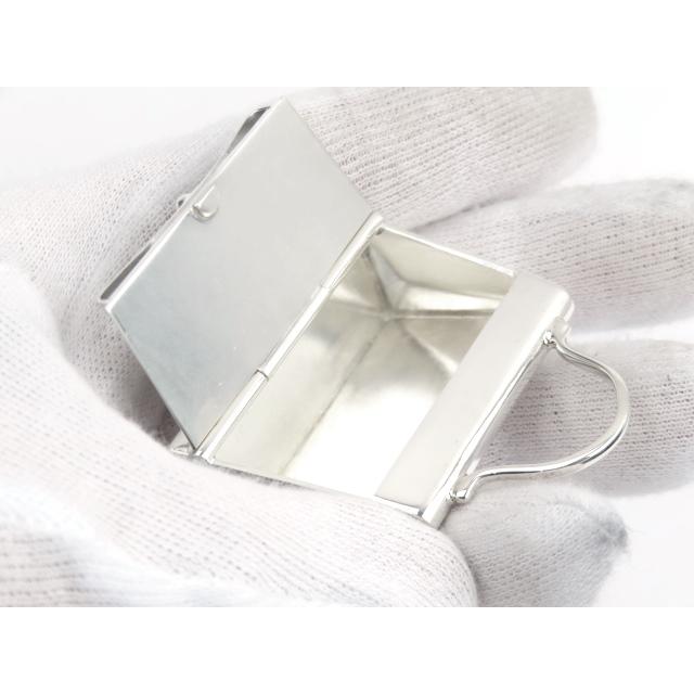 ▼値下げ▼　■新同■磨き済■　エルメス ケリー バッグ ピルケース 小物 入れ シルバー SV 【75643】 |  | 07