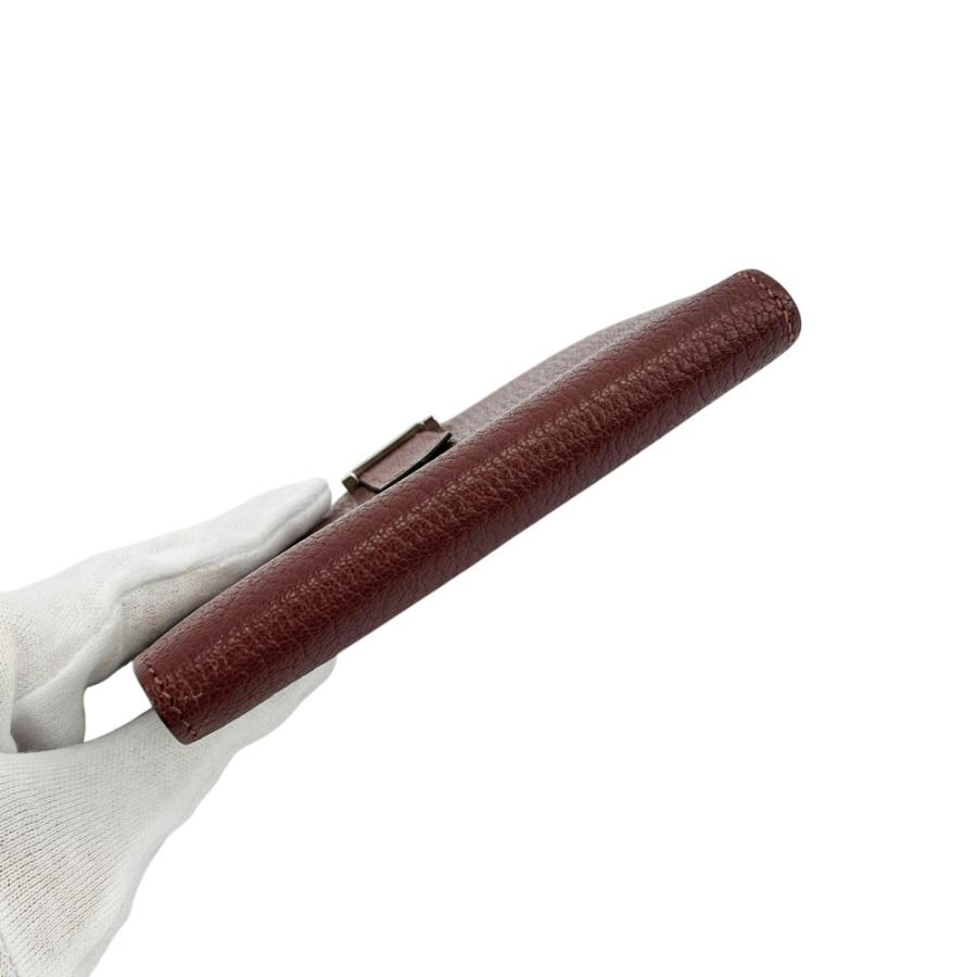 エルメス ■美品■ ベアン コンパクト 二つ折り 財布 ウォレット シェーブル ローズウッド □K刻 【758133】11 |  | 04