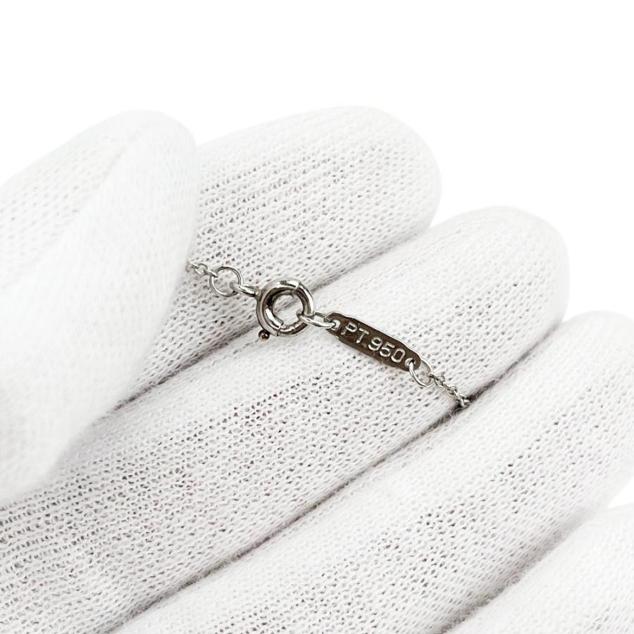 ティファニー ■美品■ ビクトリア ネックレス アクセサリー エメラルド ダイヤ プラチナ PT950 シルバー 3.7g 箱【758287】13 |  | 06