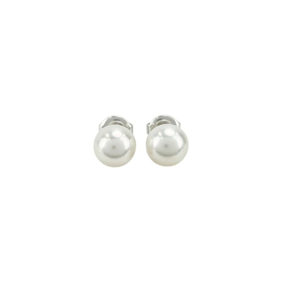 ミキモト ■美品■ ピアス アクセサリー パール K18 WG750 ホワイトゴールド 2.4g 箱【759222】13 |  | 04