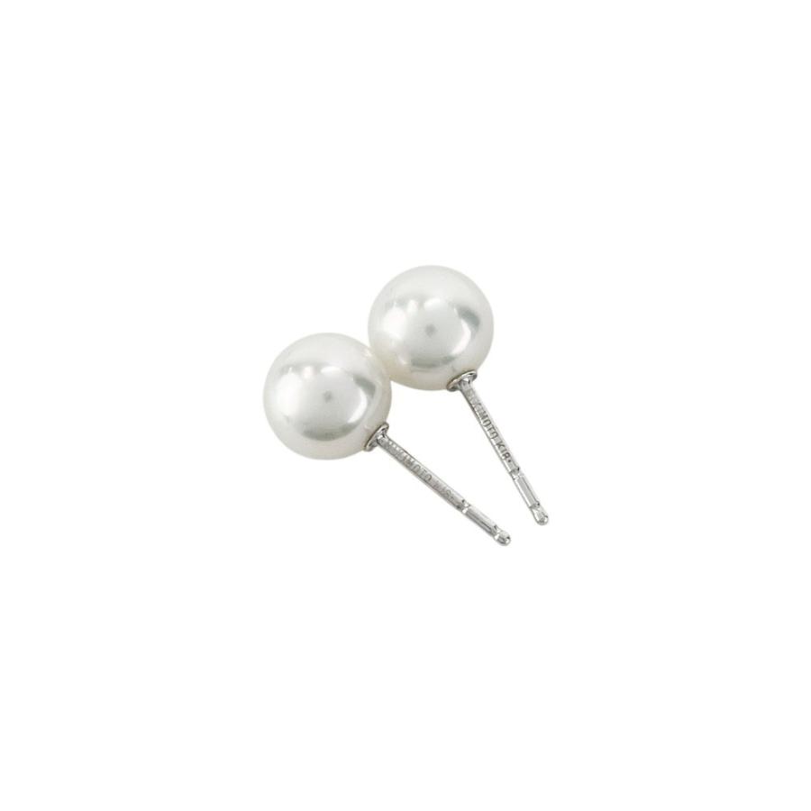 ミキモト ■美品■ ピアス アクセサリー パール K18 WG750 ホワイトゴールド 2.4g 箱【759222】13 |  | 05