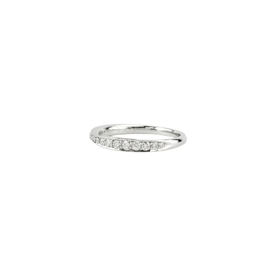 ティファニー ■美品■ ハーモニー リング 指輪 アクセサリー ダイヤ プラチナ PT950 シルバー 2.7g #10 【759369】13 |  | 01