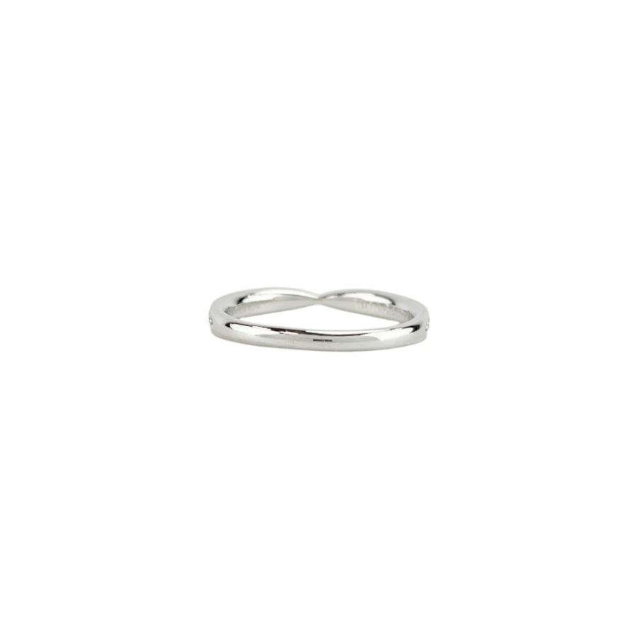 ティファニー ■美品■ ハーモニー リング 指輪 アクセサリー ダイヤ プラチナ PT950 シルバー 2.7g #10 【759369】13 |  | 03