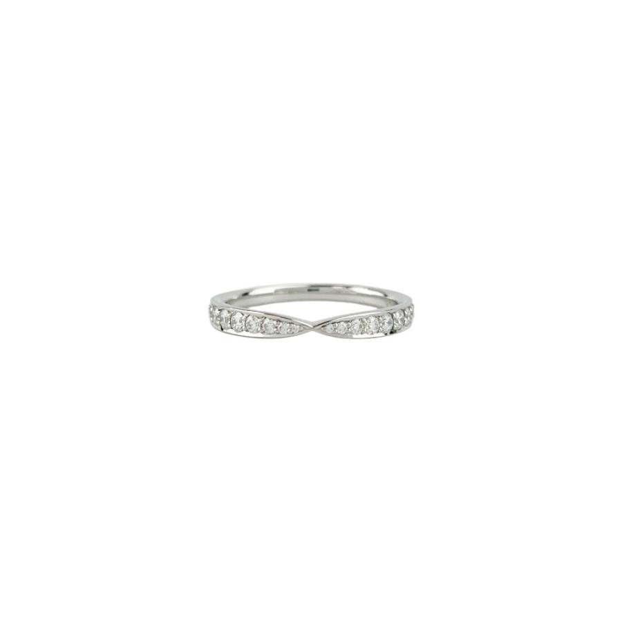 ティファニー ■美品■ ハーモニー リング 指輪 アクセサリー ダイヤ プラチナ PT950 シルバー 2.7g #10 【759369】13 |  | 04