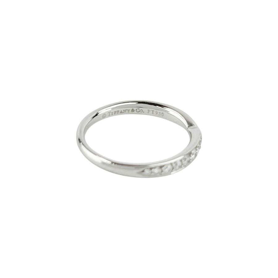 ティファニー ■美品■ ハーモニー リング 指輪 アクセサリー ダイヤ プラチナ PT950 シルバー 2.7g #10 【759369】13 |  | 05