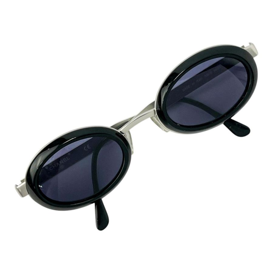 シャネル ■美品■ サングラス メガネ 眼鏡 ファッション SS ブラック シルバー 09610 94305 【759437】8 |  | 07