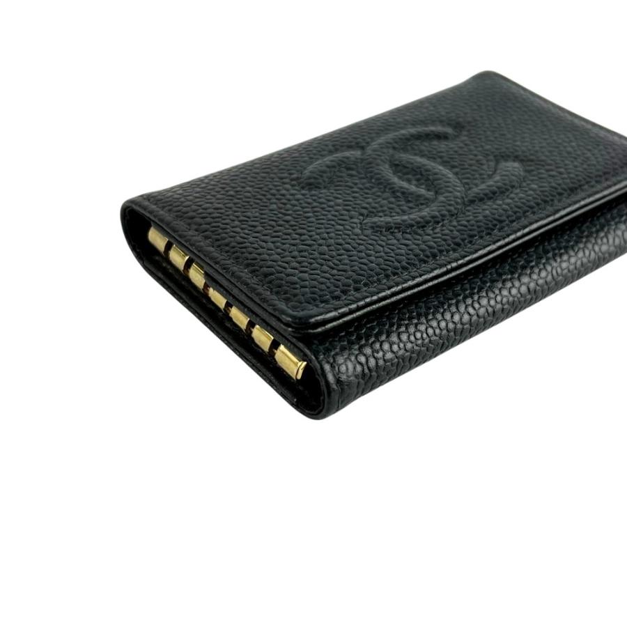 シャネル ■中古■ ココマーク キーケース ６連 鍵入れ キャビア ブラック 【759482】11 |  | 03