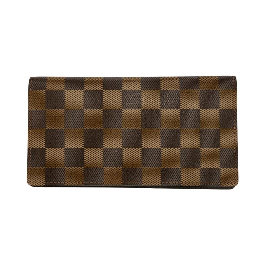 ルイヴィトン■中古■ ポルト バルール カルト クレディ 長財布 二つ折り ウォレット ダミエ ブラウン N61823 【763175】15 |  | 01