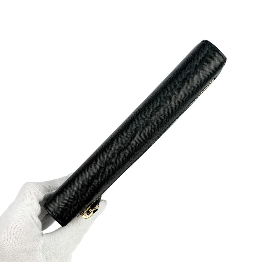 プラダ ■美品■ 長財布 ウォレット サフィアーノ ブラック 1M1132 箱【763557】13 |  | 03
