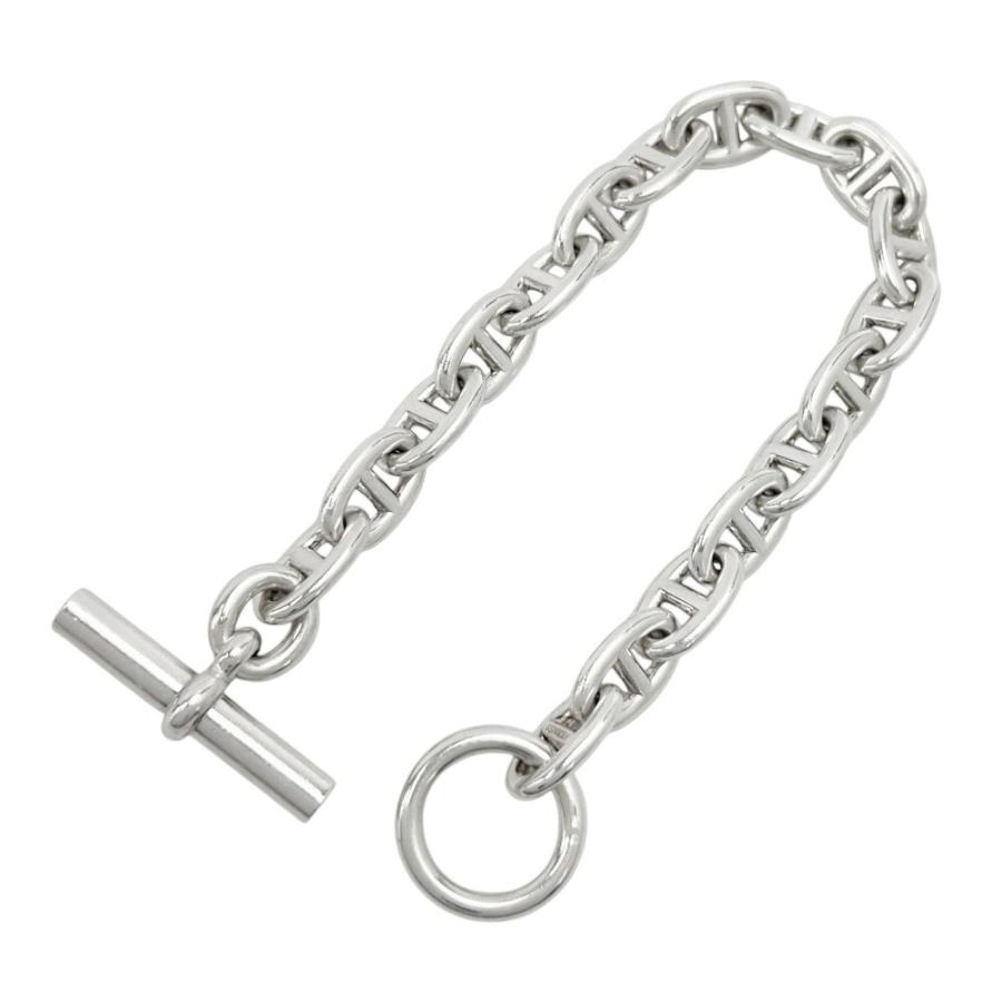 エルメス ■美品■ シェーヌダンクル MM ブレスレット アクセサリー 18コマ SV925 シルバー 箱【766381】13 |  | 01