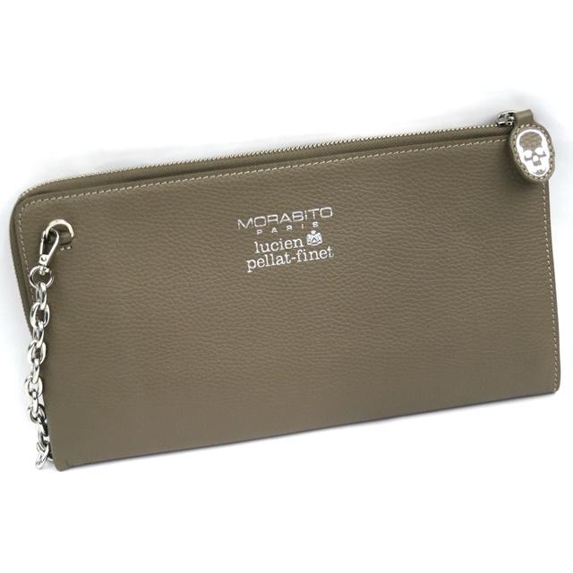 モラビト × ルシアン・ペラフィネ ショルダー クラッチ バッグ レザー 