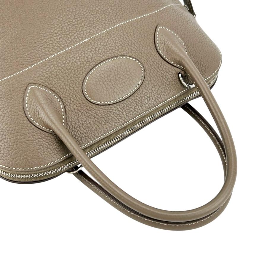 エルメス ■中古■ ボリード 31 2WAY ハンド ショルダー バッグ カバン トゴ SS エトゥープ シルバー □N刻【767661】13 |  | 04