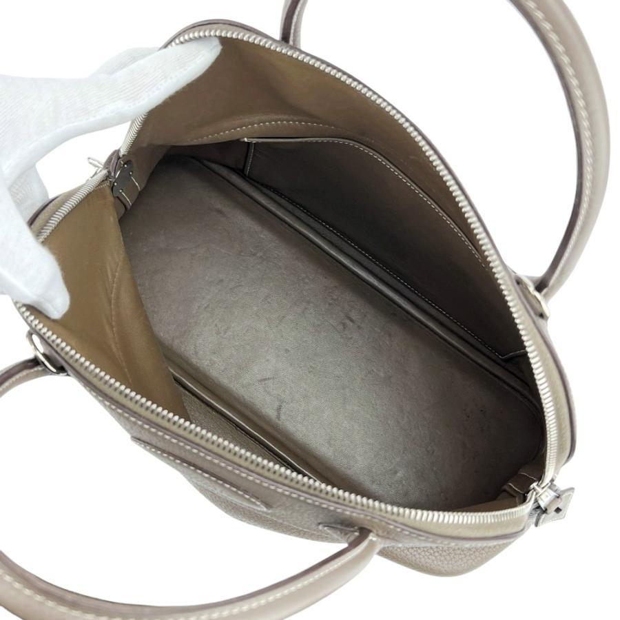 エルメス ■中古■ ボリード 31 2WAY ハンド ショルダー バッグ カバン トゴ SS エトゥープ シルバー □N刻【767661】13 |  | 06