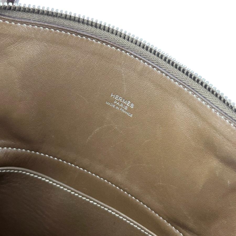 エルメス ■中古■ ボリード 31 2WAY ハンド ショルダー バッグ カバン トゴ SS エトゥープ シルバー □N刻【767661】13 |  | 07