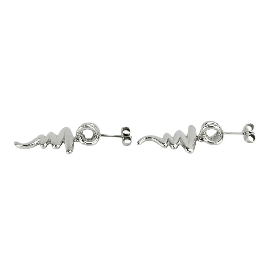 ティファニー ■美品■ スクリブル ドロップ スタッド ピアス アクセサリー SV925 シルバー【768330】13 |  | 01